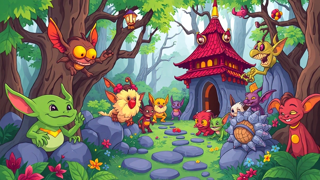 도깨비 숲, 어떤 곳? (cartoon 스타일)