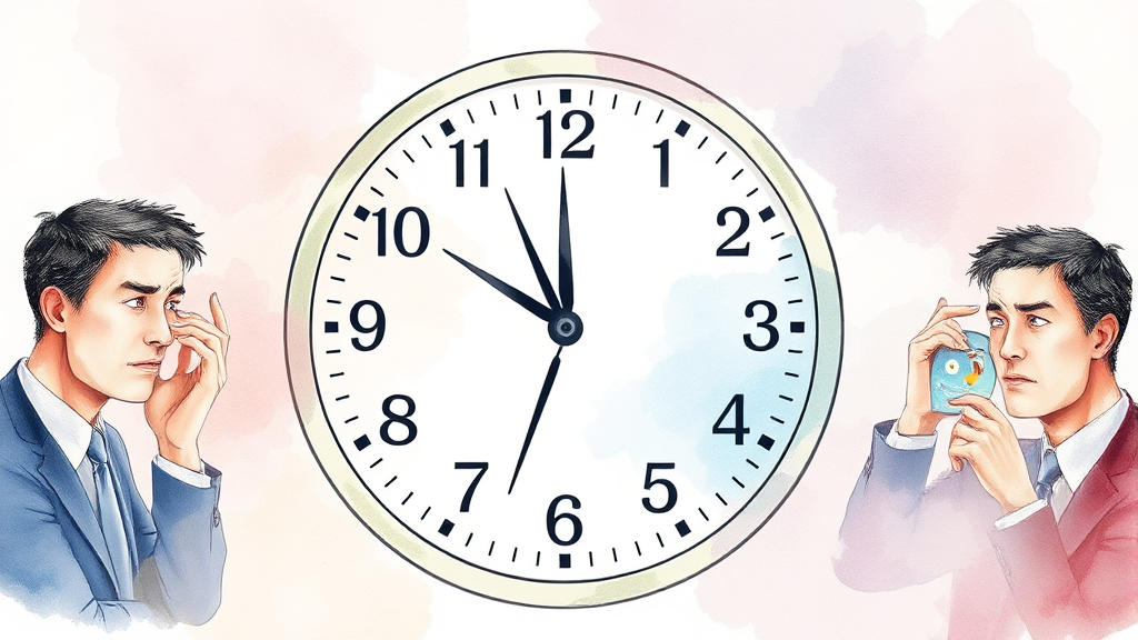 과세 유예 기간 및 시행일 (watercolor 스타일)