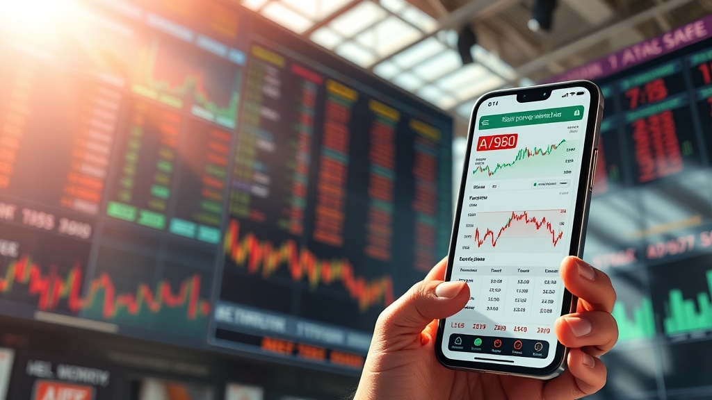 주간거래 시간 및 방식 (realistic 스타일)