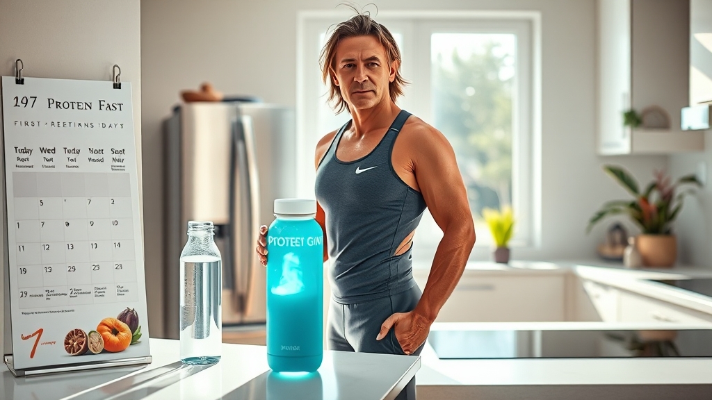 식단 성공 위한 핵심 전략 (realistic 스타일)