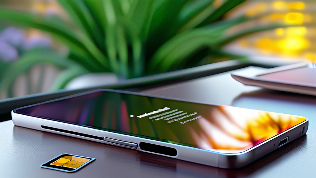 LTE 유심 초기화 오류, 왜 발생할까? (realistic 스타일)