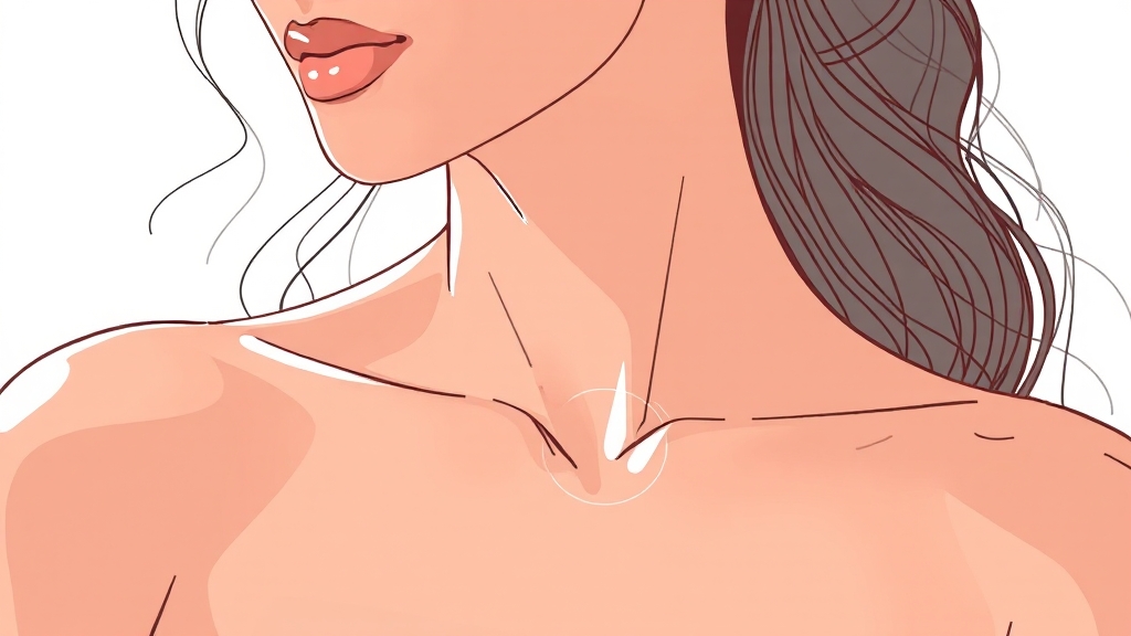 데콜테 마사지란? (illustration 스타일)