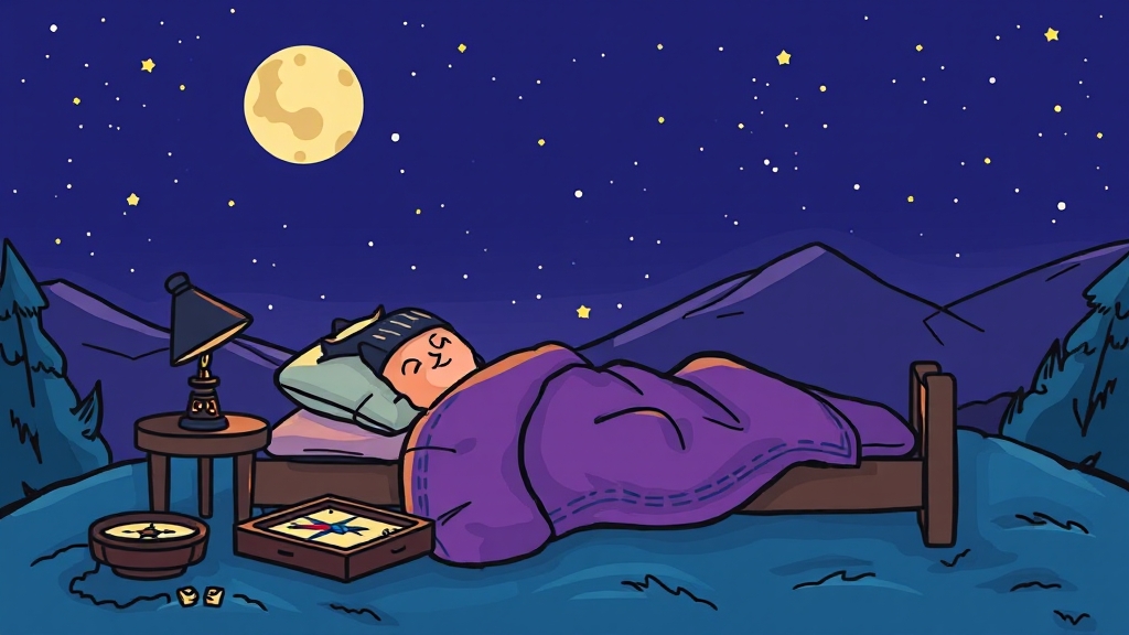 나에게 맞는 멜라토닌 용량 찾기 (cartoon 스타일)