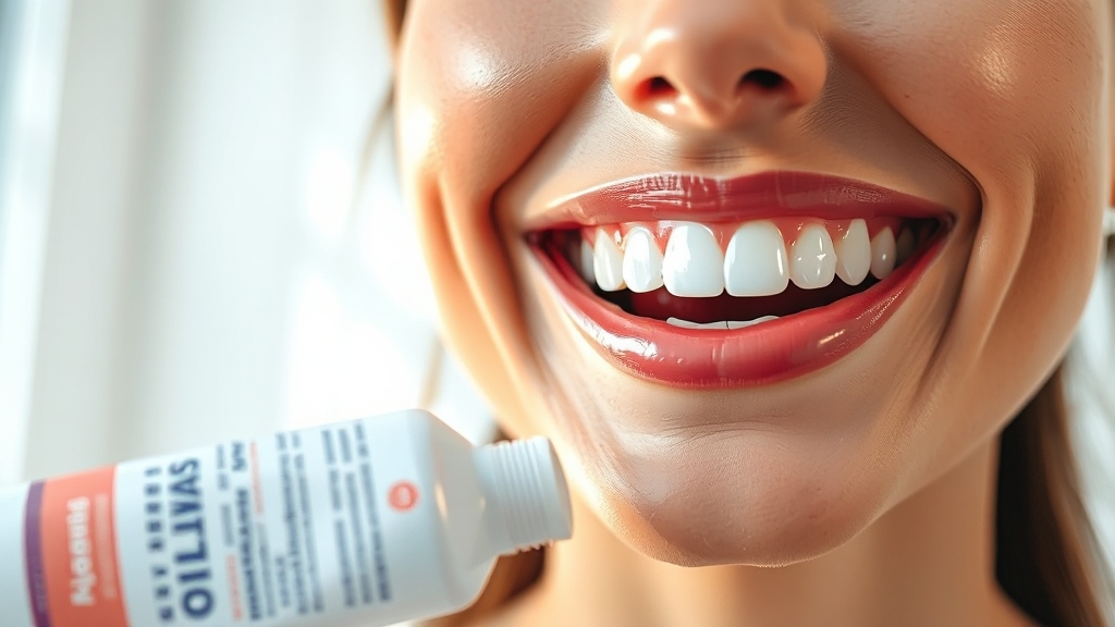 알란토인 치약 사용 후기와 효과 (illustration 스타일)