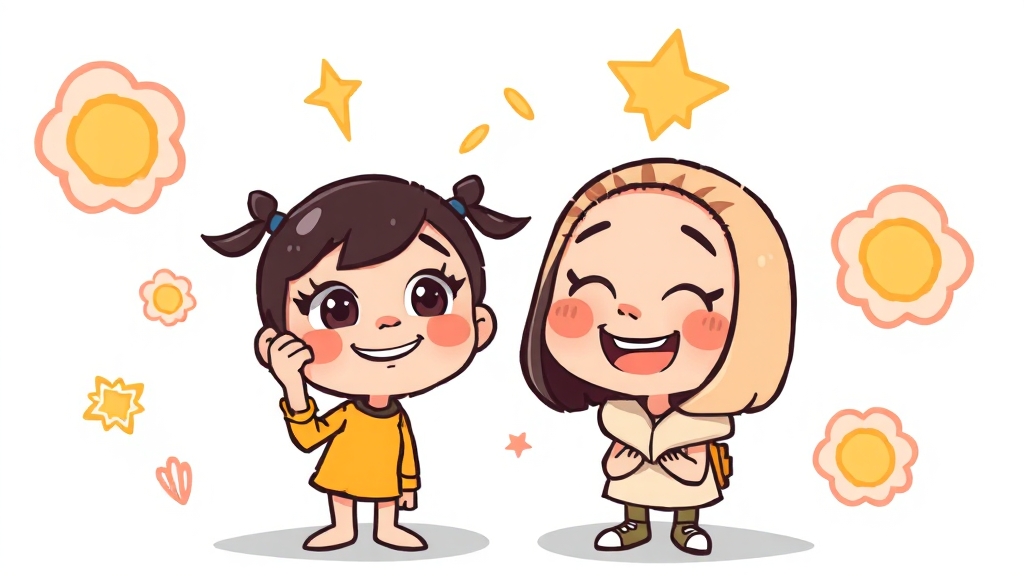 미미 예능 캐릭터 분석: 솔직 & 유쾌 (cartoon 스타일)