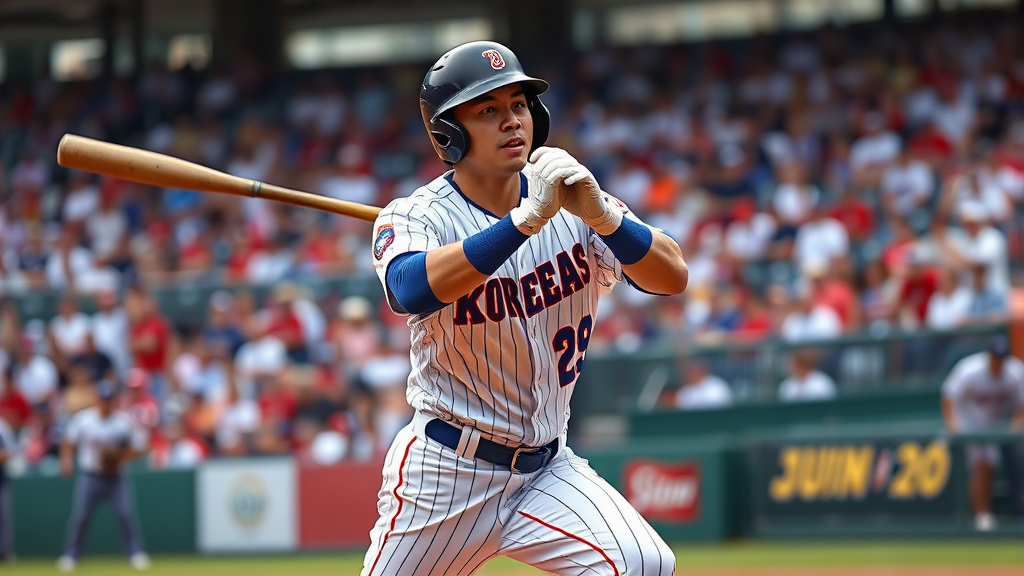 2026 WBC, 세이 위트컴의 활약을 기대하며 (realistic 스타일)