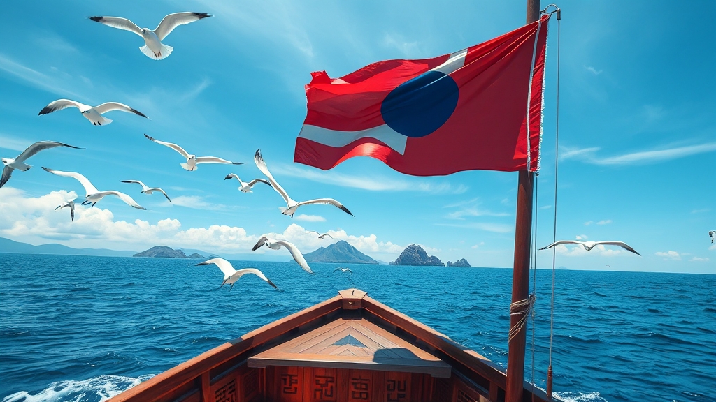 독도, 함께 가면 좋을까? (realistic 스타일)