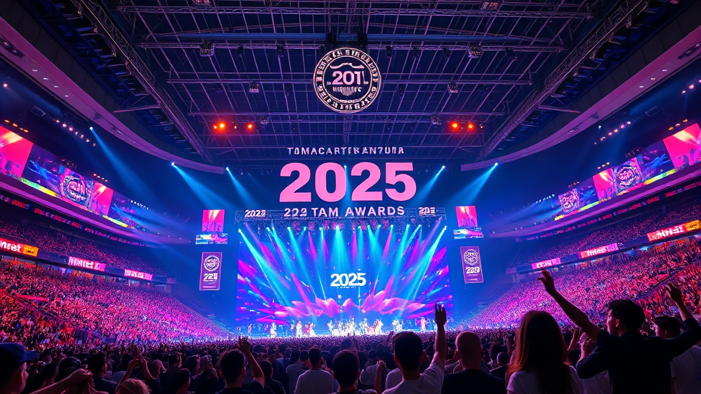 2025 MAMA 시상식 일정 및 시청 방법 (realistic 스타일)