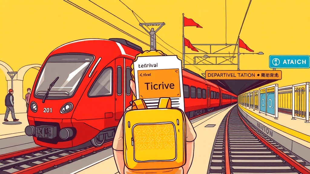 기차표 예매, 따라만 하세요! (cartoon 스타일)