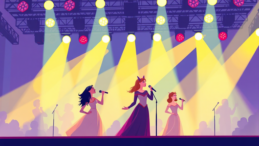 미스트롯4 관전 포인트 (illustration 스타일)