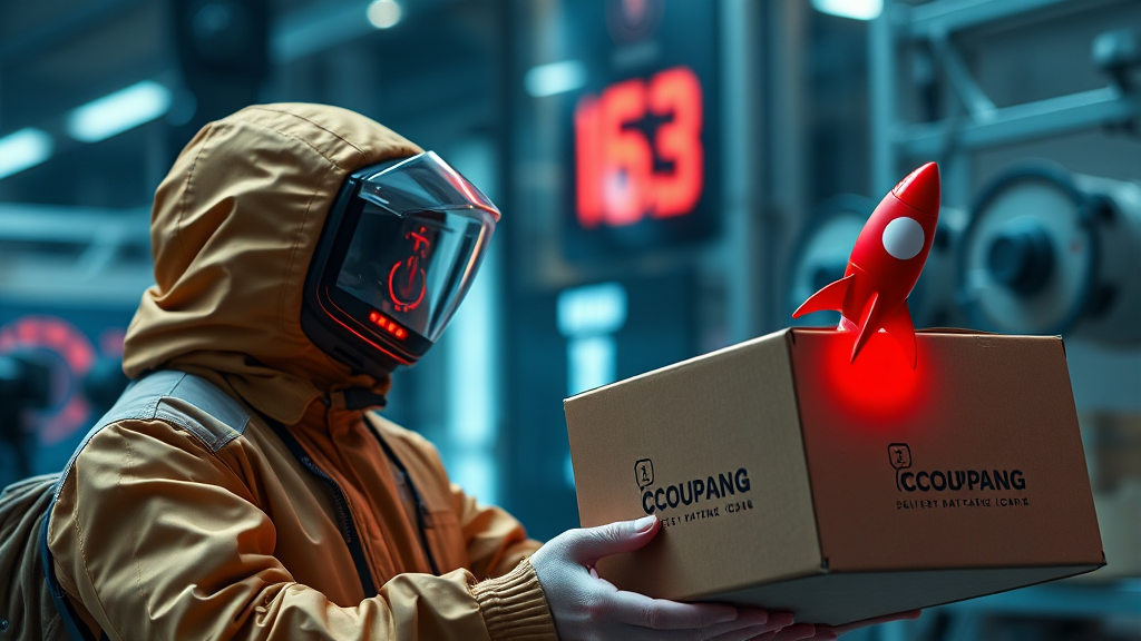 쿠팡 후속 조치 & 보상 정보 (realistic 스타일)