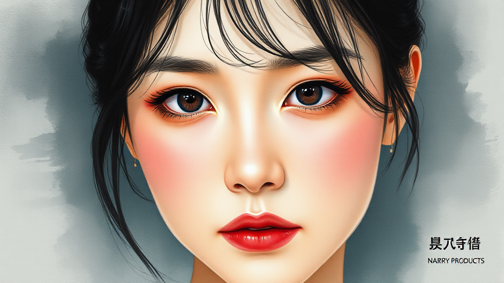 황하나 씨 프로필 및 남양유업 관련 (watercolor 스타일)