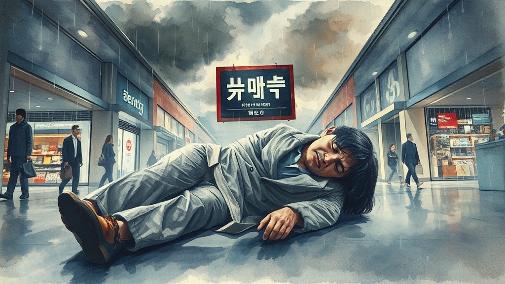 피해자 사례와 사회적 영향 (watercolor 스타일)