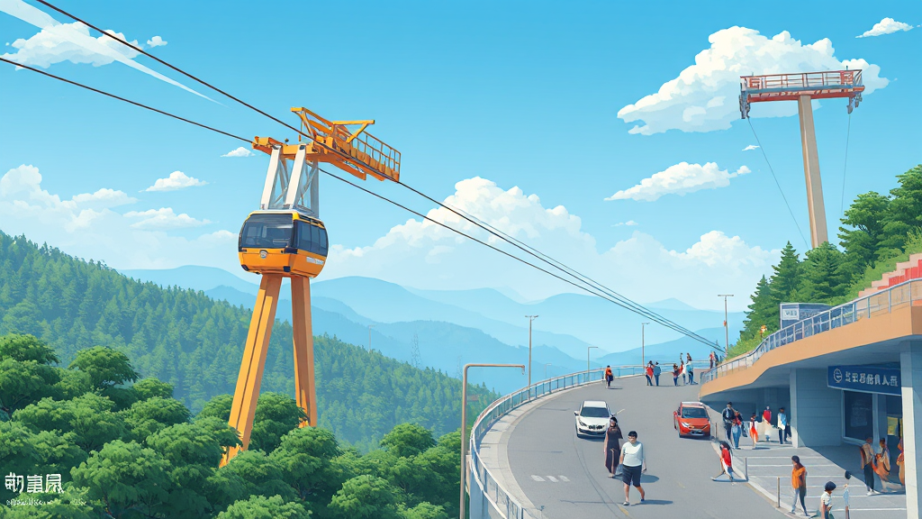 교통 인프라 개선 노력 (illustration 스타일)