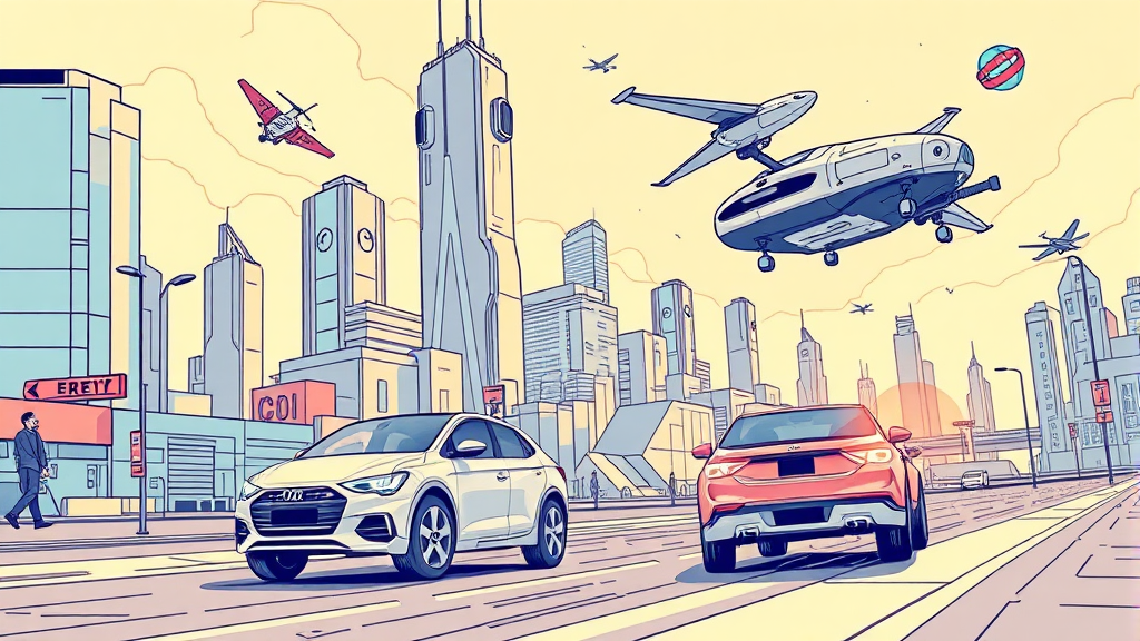 주요 수상 기술 분야 및 투자 전략 (illustration 스타일)