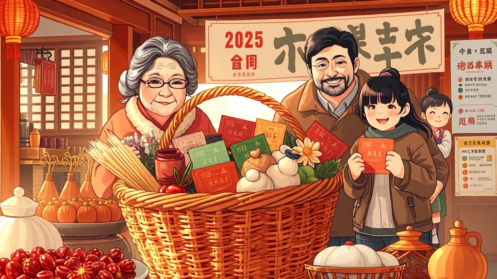 추가 지원 혜택: 온누리상품권 등 (illustration 스타일)