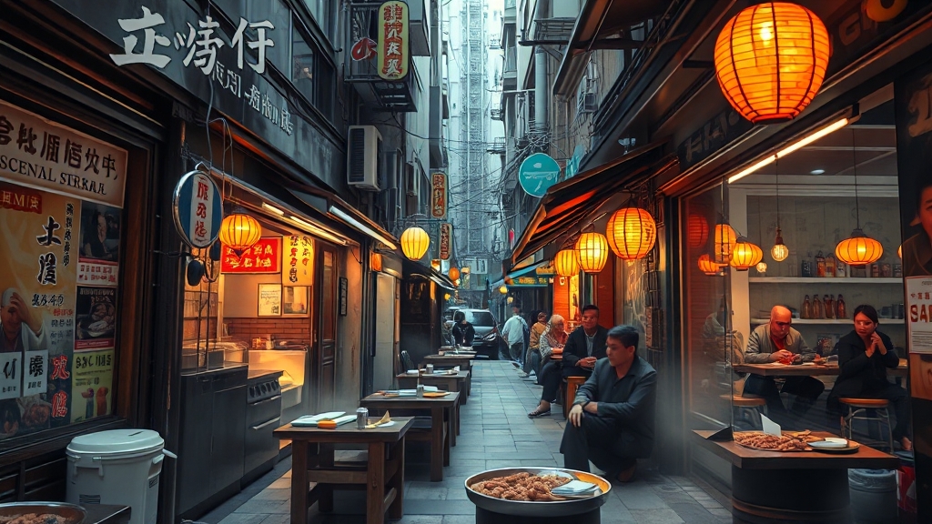 현지인 추천 메뉴 (realistic 스타일)