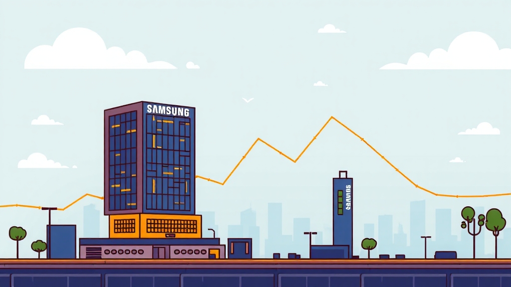 삼성전자 주가 현황 분석 (cartoon 스타일)