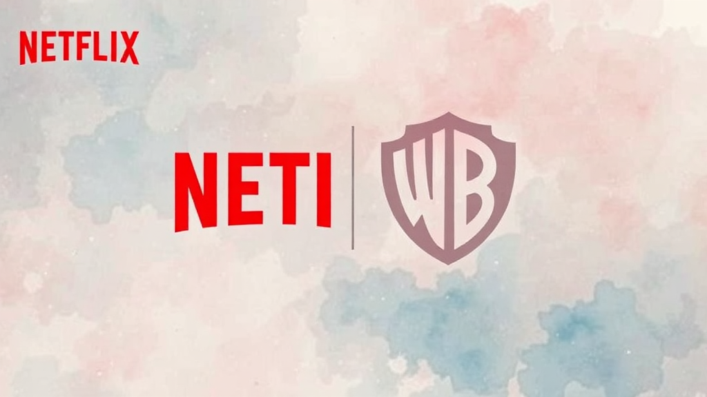 향후 전망: 넷플릭스와 워너 미래는? (watercolor 스타일)