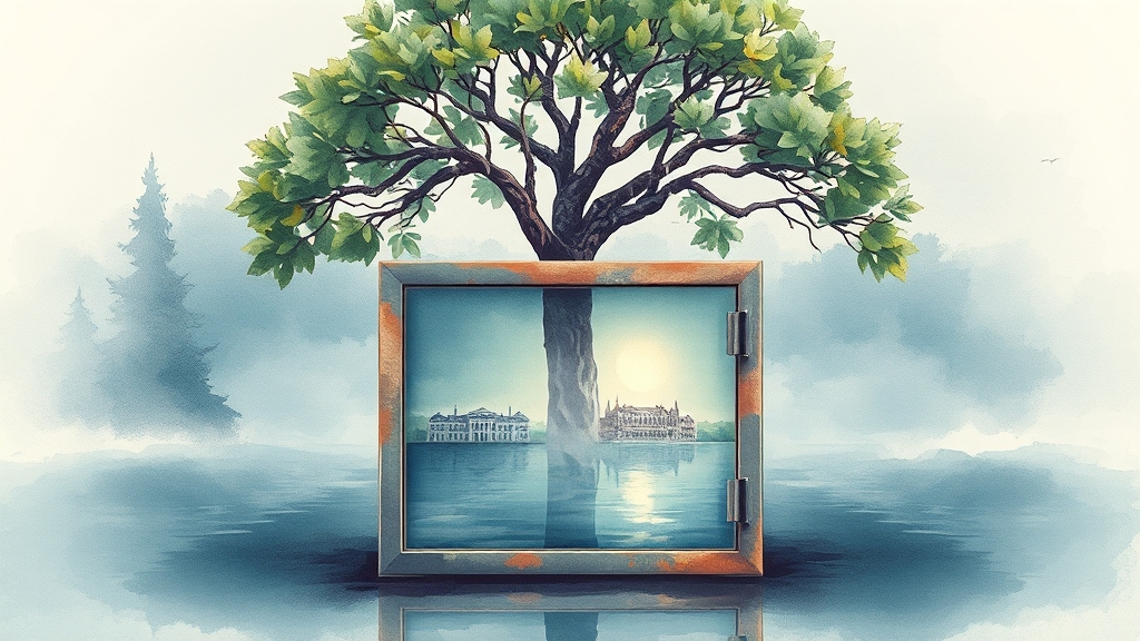 부동산 증여 & 상속, 미리 준비하자! (watercolor 스타일)