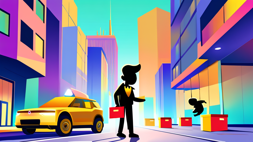 택배 분실 신고, 빠르고 정확하게 하는 법 (cartoon 스타일)