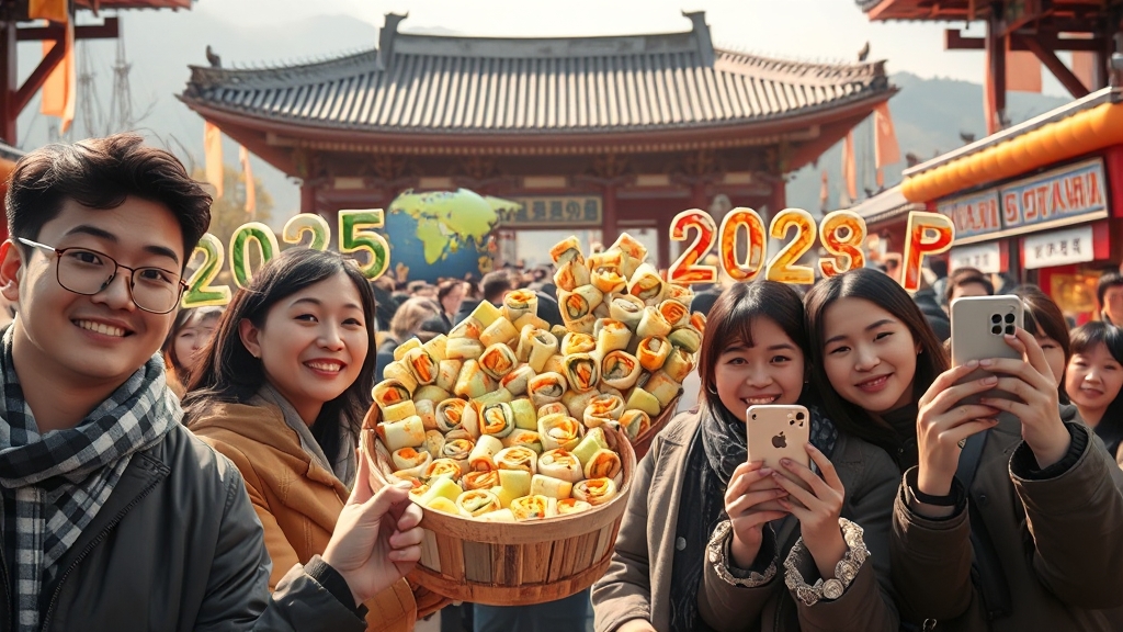 글로벌 축제로 도약 (realistic 스타일)