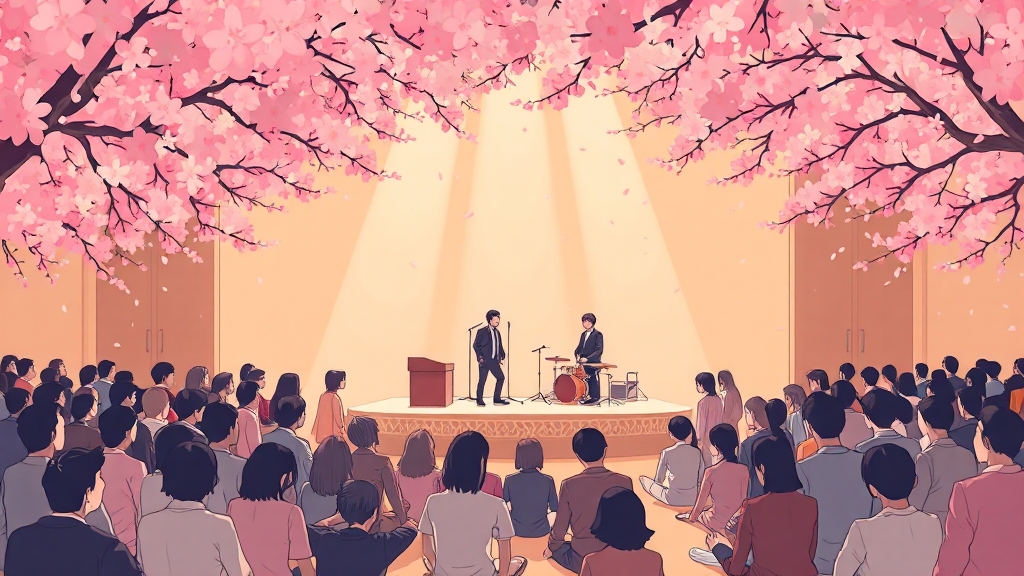 감동적인 마무리 (illustration 스타일)