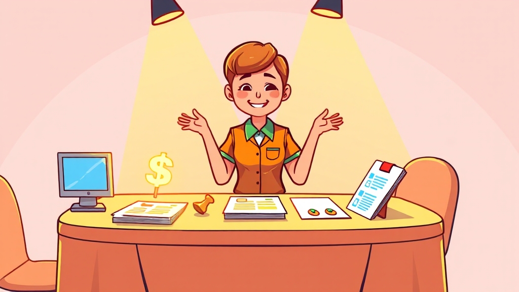 공공임대 신청 방법 (cartoon 스타일)