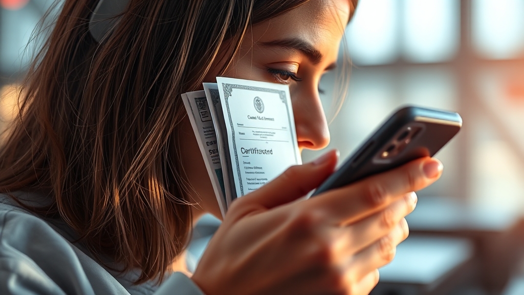 전자문서지갑, 이렇게 쓰세요! (realistic 스타일)