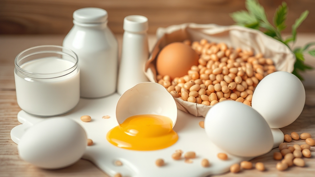 알부민 영양제 선택, 무엇을 고려해야 할까요? (realistic 스타일)