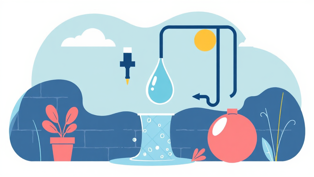 누수 사고, 일상생활배상책임보험으로 해결하기 (illustration 스타일)