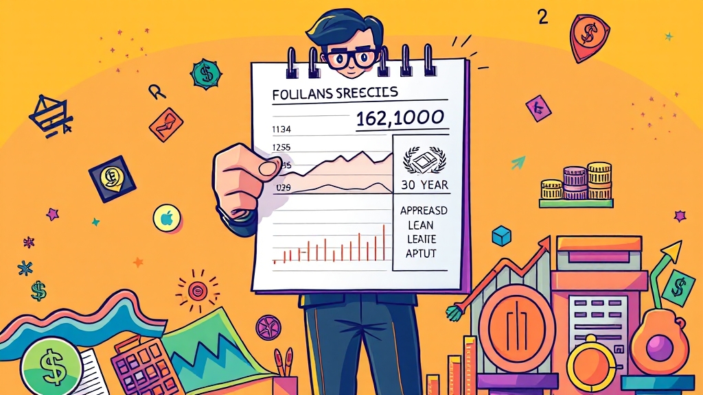 실제 상환액 계산 및 대응 전략 (cartoon 스타일)