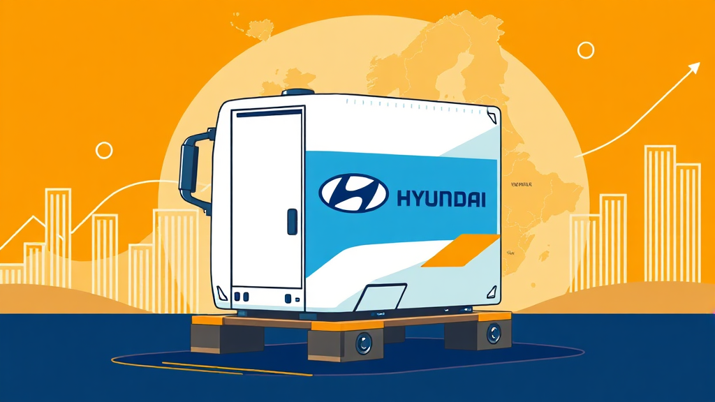 현대무벡스, 3가지 호재 (illustration 스타일)