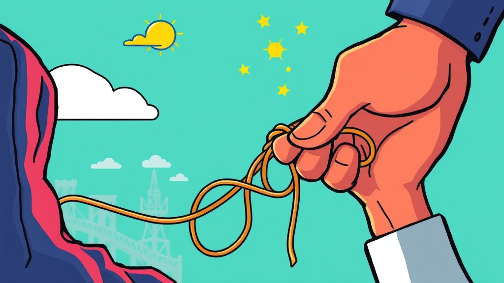 극복 및 해결 방안 (cartoon 스타일)