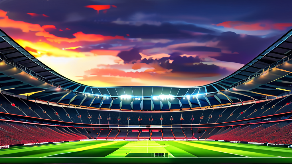 경기 정보: 날짜, 시간, 그리고 특별한 장소 (realistic 스타일)