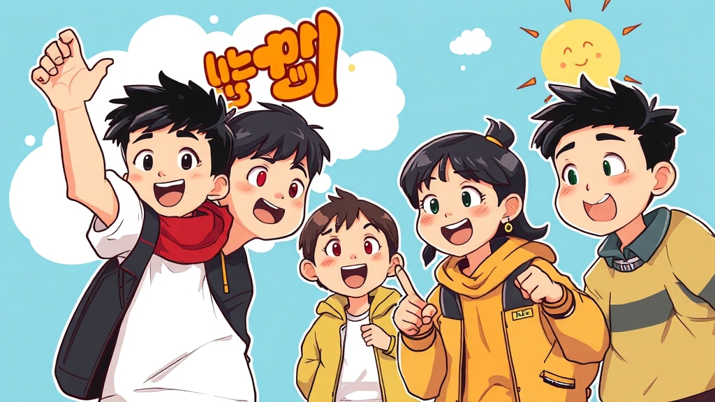 ‘탁류’ 출연진 및 등장인물 (cartoon 스타일)