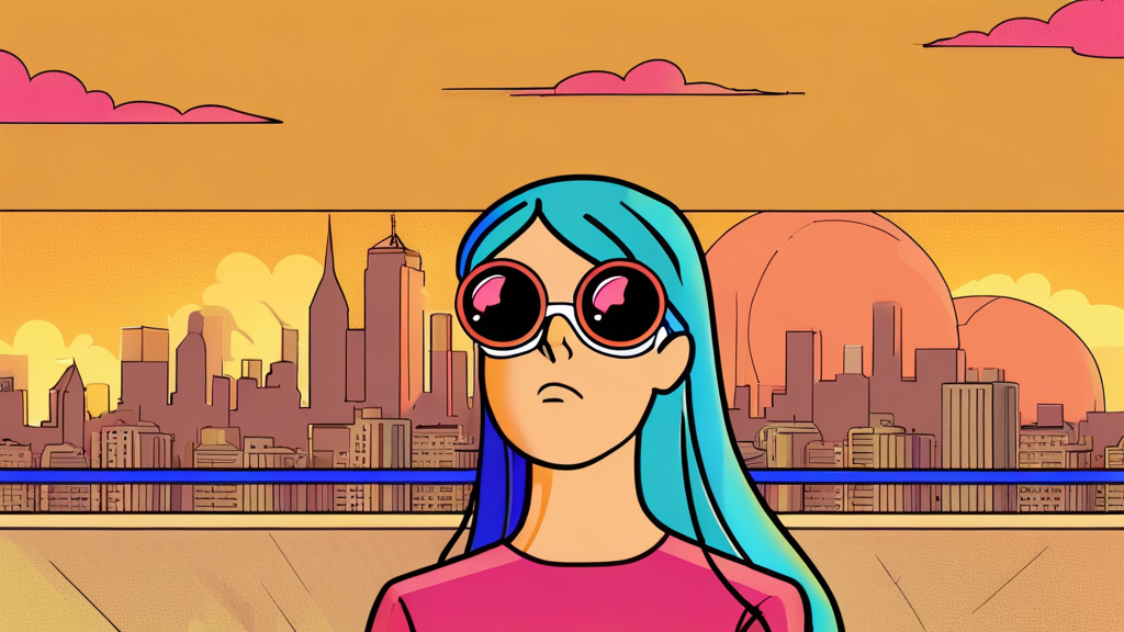 비문증, 방치하면 위험한 이유 (cartoon 스타일)