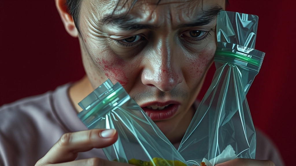 타나민정 부작용과 대처 (realistic 스타일)