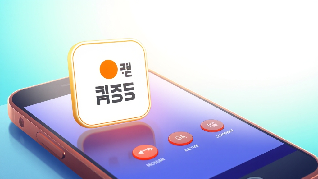 모바일 신분증 발급 방법 (illustration 스타일)