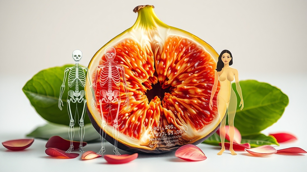 무화과, 어떤 질환에 좋을까? (realistic 스타일)