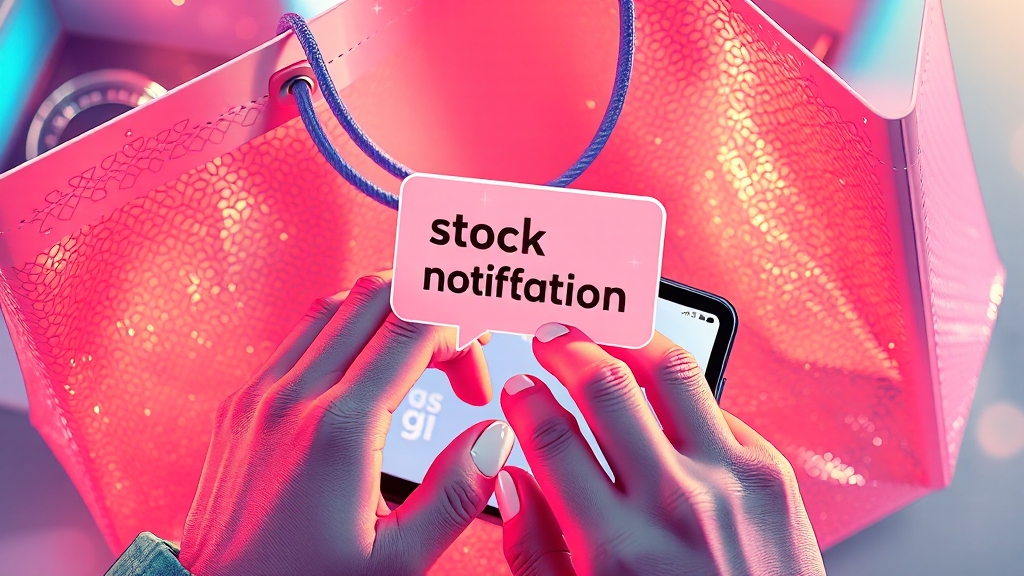 실시간 재고 알림 설정 (illustration 스타일)