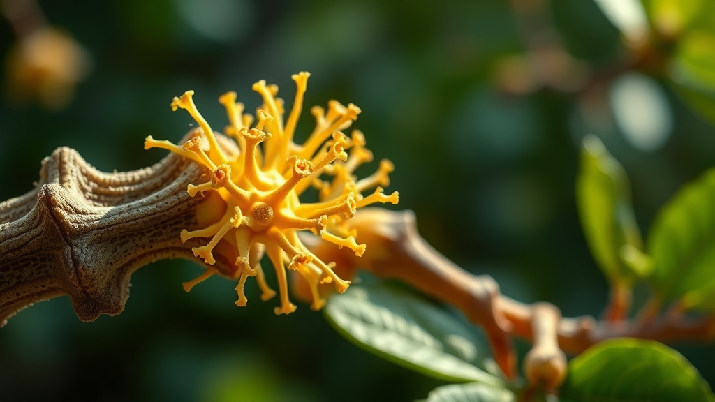 두충나무껍질, 뼈 건강의 비밀을 품다 (realistic 스타일)