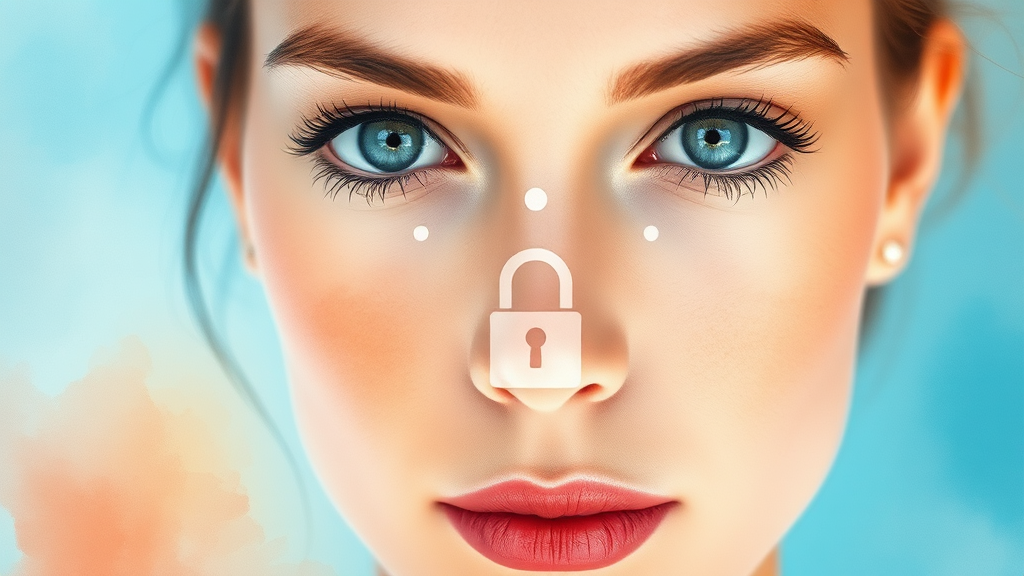 PASS 사용 시 보안 강화 및 유의사항 (watercolor 스타일)