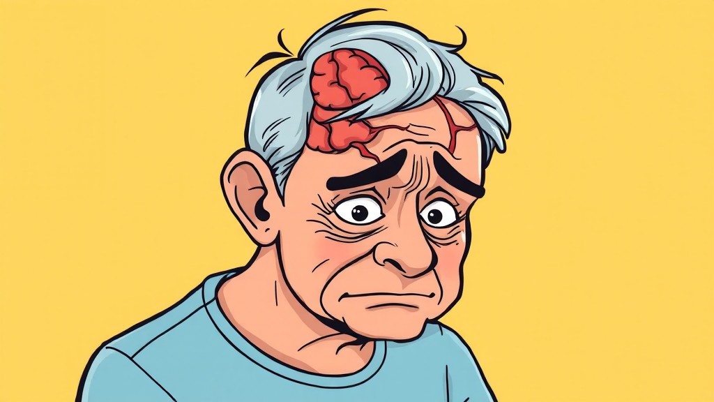 뇌졸중과의 연관성은? (cartoon 스타일)