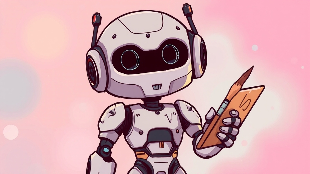 AI와 저작권: 새로운 쟁점 (cartoon 스타일)