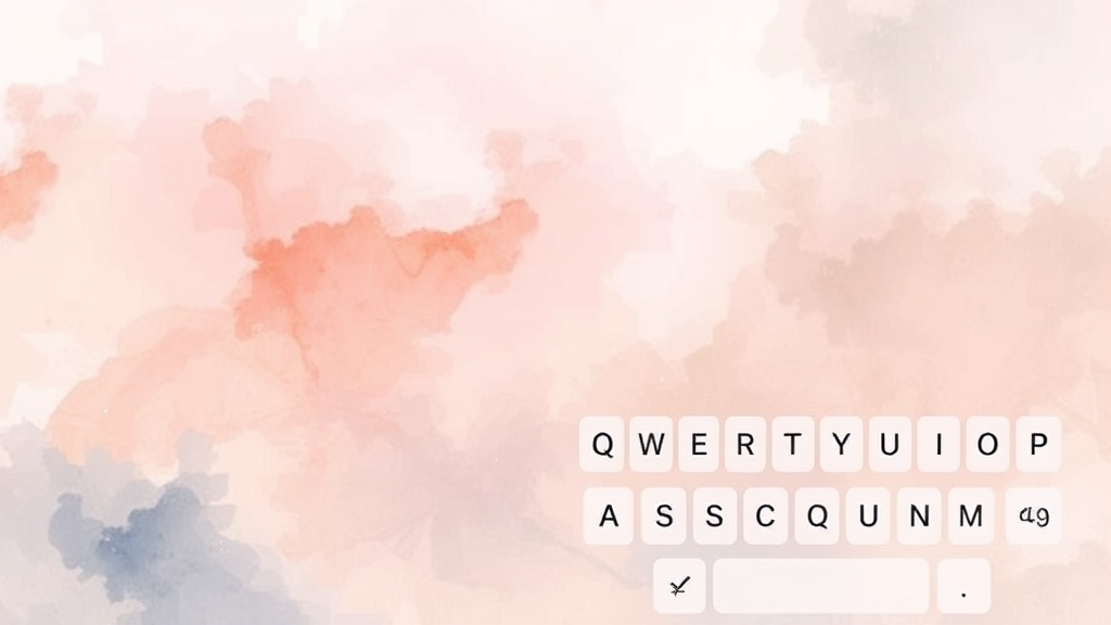 갤럭시 휴대폰 한자 입력, 기본부터 완벽하게 (watercolor 스타일)