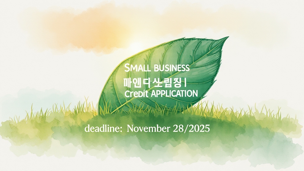 신청 방법 및 기간 (watercolor 스타일)