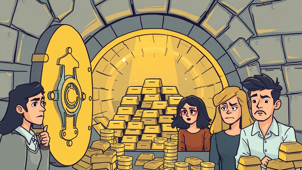 금 투자, 왜 해야 할까? (illustration 스타일)