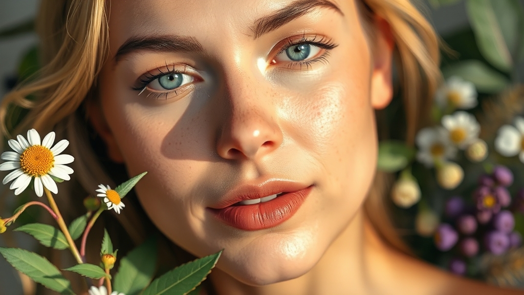 주요 비건 화장품 성분 파헤치기 (realistic 스타일)