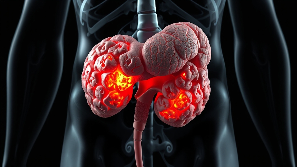 석회화 원인과 종류 (illustration 스타일)